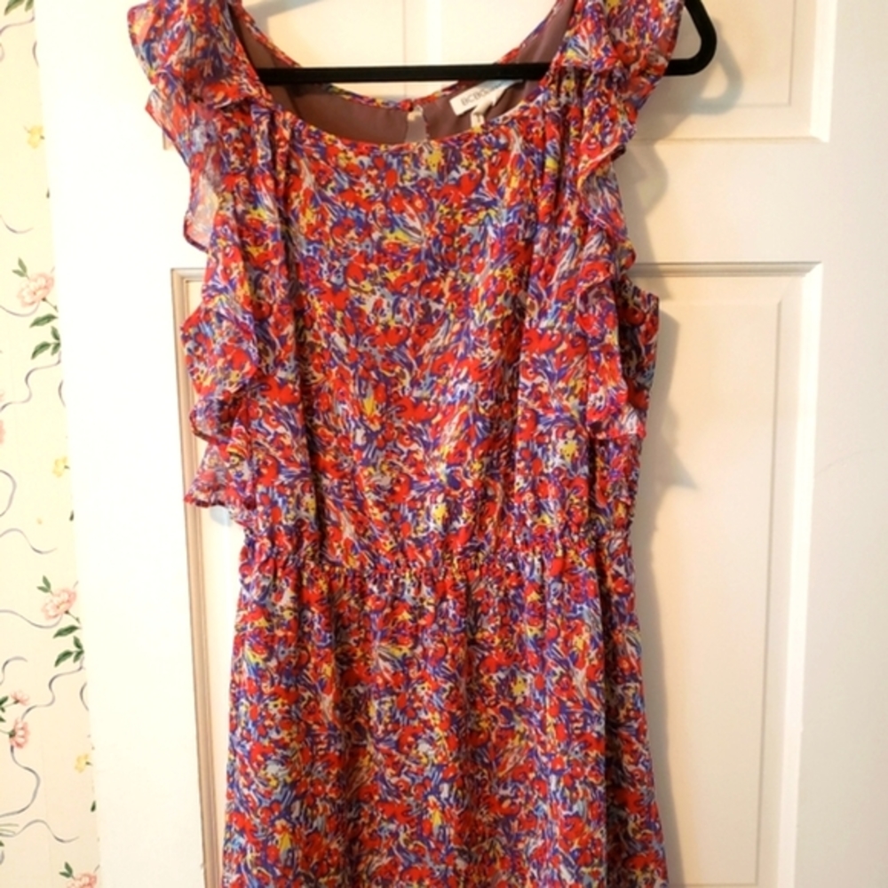 Floral knee length dress